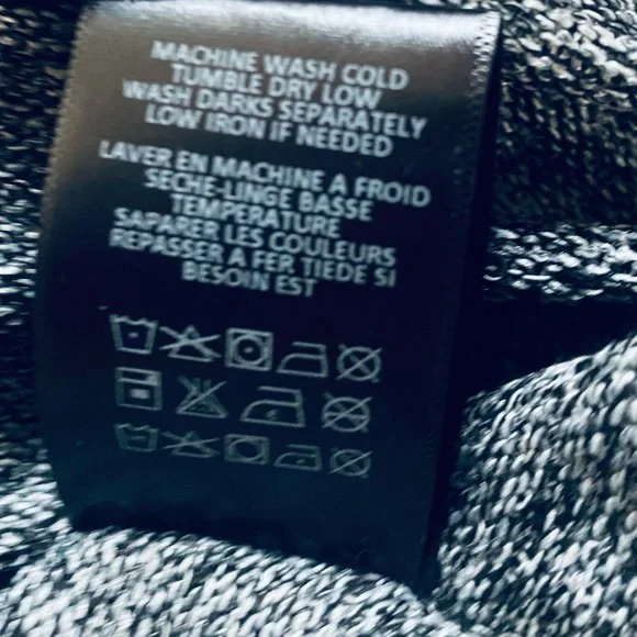 Women’s Small Sweater Eri Ali Anthropologie Gray Lightweight Knit Cowl Neck Soft - Picture 11 of 11